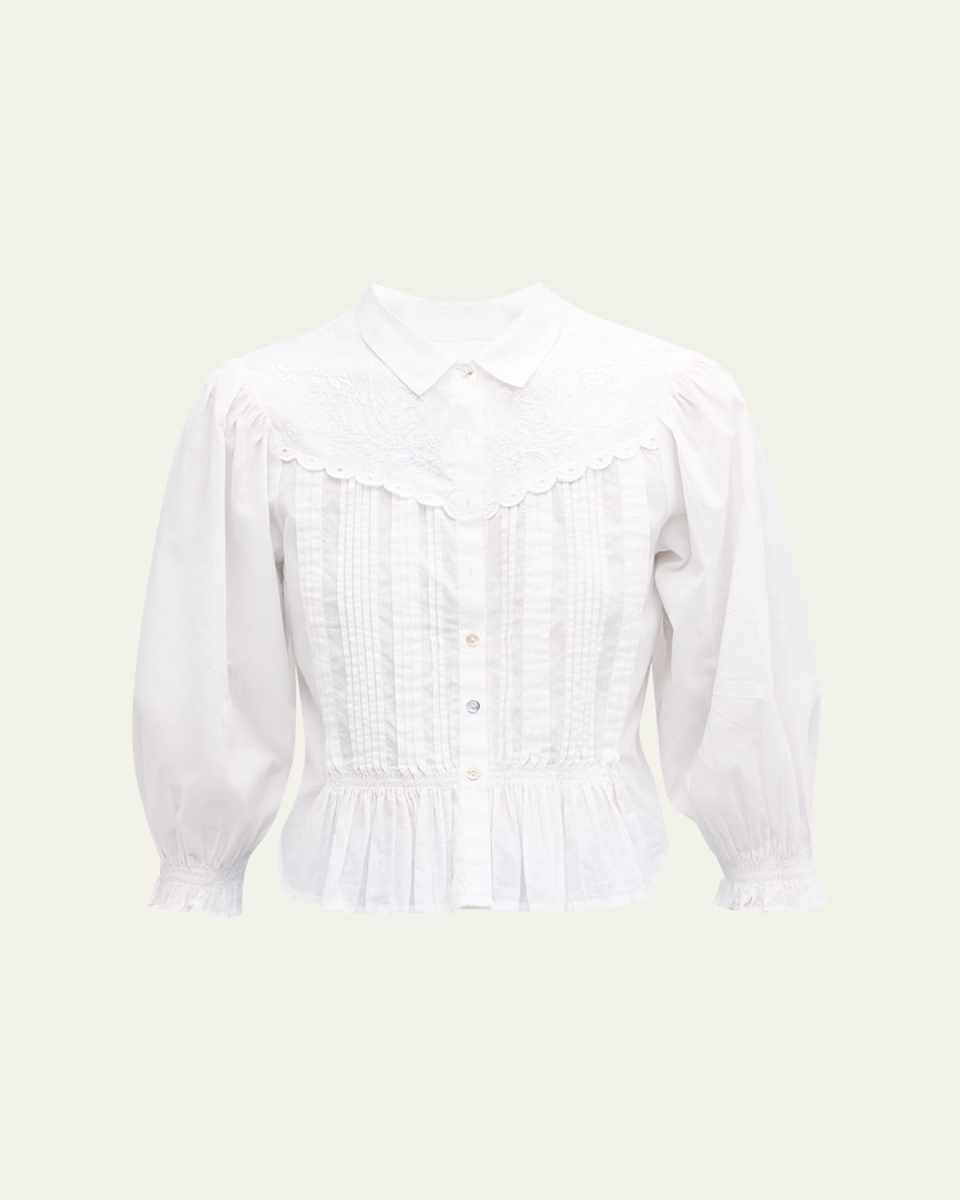 The Tucks and Gathers Top